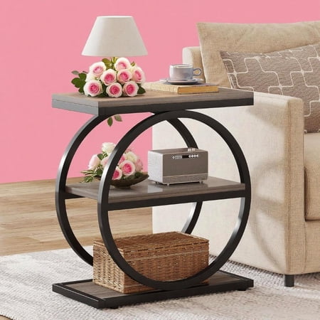 Wood End Table