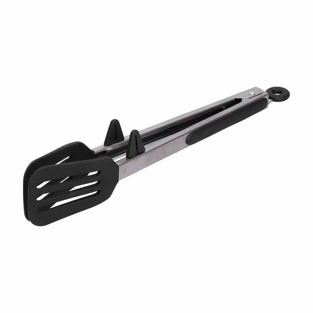 Spatula Clamp, Durable Baking Clamp Convenient Safe For Turning And Carrying Food For Baking Tool 12in Black Bracket