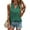 Green, variant on Royisotas White Womens Tank Top Sleeveless Casual Summer Camisole Tops for Women V-Neck Button Solid Color Womens Cami Tops