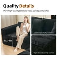 thumbnail image 5 of Garaneeds Modular Sectional Sofa for Living Room, 110" Boneless U-Shaped Couch, 5-Seat, Black, 5 of 11