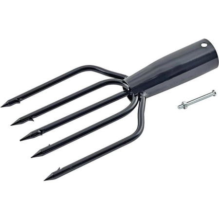 Eption Outdoors 153753 6.5 in. 5 Prong Metal Fish Spear with Barbed Tangs