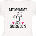 thumbnail image 4 of Inktastic Surgeon Mom Baby Girls Long Sleeve Baby Bodysuit, 4 of 5