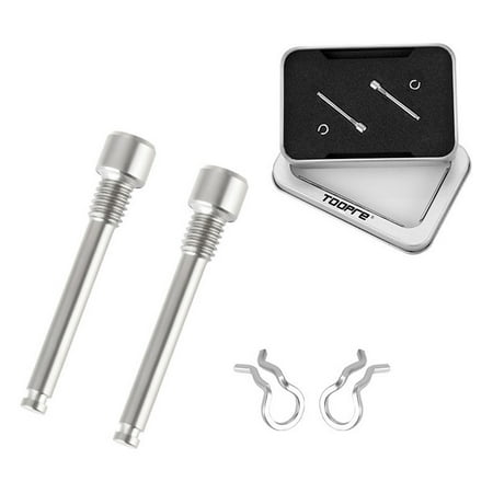 

TOOPRE Bicycle brake plate bolt suit Retainer Pin Circlip Disc Brake Pad Brake Caliper Screws Retainer Ti-Alloy Pin Caliper Bike Ti-Alloy Pin Pad Ti-Alloy Pin Pin Circlip Bike Screws Retainer Pin