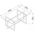 thumbnail image 2 of Elton 5-Piece Dining Set, Black, 2 of 8