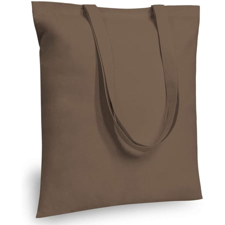 Folded Medium Tote Bag - Natural Brown