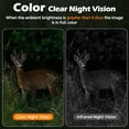 thumbnail image 3 of CAMPARK Cellular Solar Trail Camera, 1080P Game Deer Cameras Built-in 4G LTE SIM Card, Lifelong Free Cloud Storage, Night Vision Waterproof IP66 Hunting Cam, 3 of 8