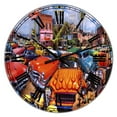 thumbnail image 1 of DesignArt Sea Surf Drive Inn Large Wall Clock, 1 of 2