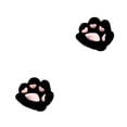 thumbnail image 4 of Wosthever Almohada con forma de pata de gato, cojín para asiento con forma de Animal, sofá relleno, Tatami, colchón, soporte para cintura, Type1 NO1, 4 of 6