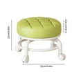 thumbnail image 2 of Rolling Low Stool with Wheels, Multi-Functional Seat for Home/Workshop, Blue, 2 of 2