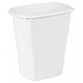 thumbnail image 1 of Sterilite 10528006 5.5 Gallon White Rectangular Waste Basket, 1 of 4