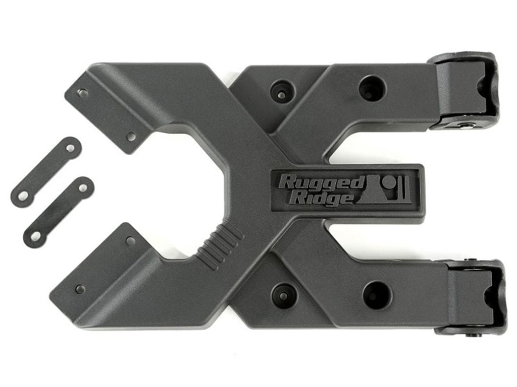 Rugged Ridge by RealTruck Spartacus Tire Carrier Hinge Casting | Heavy Duty, Aluminum | 11546.61 | Compatible with 1997-2006 Jeep Wrangler TJ