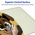 thumbnail image 3 of nygtbtfer This is Fine Mouse Pad Gaming Mousepad Small Medium Computer Funny Dog Square Gamer Mini Portable Travel Office Laptop PC Thin Thick Desk Mousepads for Girl Kids Women Men MP 31.5x11.8 in, 3 of 6