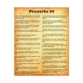 thumbnail image 5 of Scripture Walls Proverbs 29 Chapter Gold Bible Canvas Christian Wall Art Ready to Hang Unframed, 5 of 13