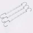 thumbnail image 5 of HeeHom Metal Space Saving Hangers for Closet – Heavy Duty Collapsible Clothes Organizer, Dorm Storage Essentials, Fits All Rods & Hangers – Maximize Wardrobe Space, 5 of 5