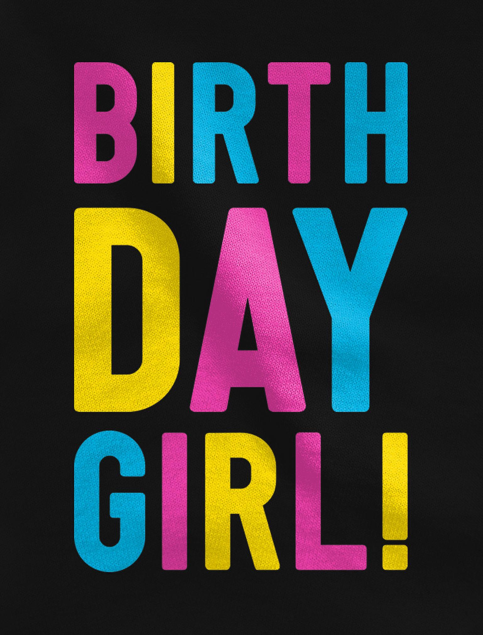 Tstars Womens Birthday Gift for Womens Birthday Girl it's my Birthday 90's Style Retro Birthday Party B Day Women T Shirt - image 2 of 6
