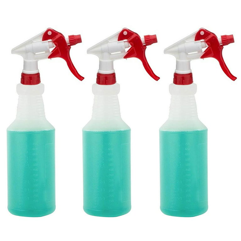 MR.Siga 16 oz Empty Heavy Duty Reusable Plastic Spray Bottles for