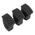 thumbnail image 3 of 3 piezas de patas de goma para tambor, herrajes para caja de bajo, asientos, soporte para platillos, almohadillas para rack, patas de repuesto, piezas de percusión, color negro WC11, 3 of 14