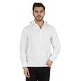 thumbnail image 1 of Inkmeso Kurta Court Henley Uni à Capuche pour Hommes T-shirt en Coton à Manches Longues Coupe Régulière Tenue d'Été, 1 of 7