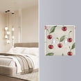 thumbnail image 4 of Yayeee Toggle Light Switch Wall Plate 2-Gang 4.56"x4.48" Decorative Outlet Cover, Beige Cherry, 4 of 7