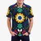 thumbnail image 1 of Fotbe Colorful Mexican Flower Camiseta Polo de Golf para Hombre con Estampado – Camisa Deportiva Transpirable con Cuello Abotonado-Large, 1 of 6