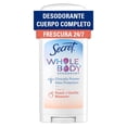 thumbnail image 1 of Barra desodorante Secret Cuerpo completo Durazno y Vainilla 68 g, 1 of 5