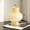 Yellow, variant on Nordic Style Simple Round Belly Glass Vase Modern Home Decor Floral Container For Living Room Fresh Flower Arrangement
