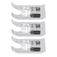 thumbnail image 4 of 3Pcs Zigzag Pied en Acier Inoxydable Multifonctions Universel Léger Durable Machine à Coudre Presseur Pied pour la Maison, 4 of 14