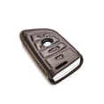 thumbnail image 3 of Vitodeco Leather Smar Key Fob Case Compatible with BMW 2, 3, 5, 6, 7, M Series, X1, X3, X4, X5, X6, X7 2014-2022 (4-Button, Brown), 3 of 5