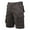 03 Dark Grey, variant on Coevals Club Men's Cargo Shorts Outdoor Multi-Pockets Relaxed Fit Cotton Solid Casual Shorts 05 Black 36