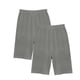 thumbnail image 4 of Odeerbi 3-14 Años Niñas 2 Pcs Algodón Bike Shorts Verano Seguridad Bajo Vestido Slip Shorts Encaje Yoga Danza Shorts Color Sólido Cintura Elástica Short, 4 of 5
