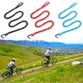 thumbnail image 4 of Extra Strong Bike Bungee Tow Rope Heavy Duty Towing Pull Cable with Carabiner Van Mountain Bike Parent-Child Rally Rope Cycling Strength Pull Strap, 4 of 8