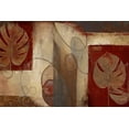 thumbnail image 2 of Pinto, Patricia 32x23 Black Ornate Wood Framed with Double Matting Museum Art Print Titled - Inspiration in Crimson, 2 of 4