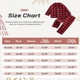 thumbnail image 2 of SILVERCELL Toddler Kids Plaid Pajamas Outfit,Long Sleeve Button Down Top and Pants Two Piece Set for Boys and Girls 18 Months-6 Years, 2 of 9