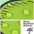 thumbnail image 3 of St. Patrick''s Day Shower Curtain, Green Clover Shamrock Leaf Gold Coin Machine Washable Waterproof Fabric for Bathroom Bathtub Decor with Hooks 72x72, 3 of 6