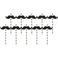 thumbnail image 1 of 20Pcs Party Straws Festival Beverage Accessory Decoration Prop Black, 1 of 8