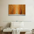 thumbnail image 2 of Elephant Stock Our Rainy Sunset Wall Art - Horizontal Canvas Wall Art - Dining Room Wall Decor - Abstract Canvas - Red And Orange Decor By Ekaterina Ermilkina - 36" x 24", 2 of 8