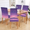 thumbnail image 2 of Yayeee 2 Pack Dining Chair Covers Stretch Parson Chairs Slipcovers Seat Protector, Gradient Love, 2 of 6