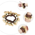thumbnail image 4 of Miangastore Dora Nut Shell Bracelet Kid's African Drum Bell Musical Instrument Toys, 4 of 8