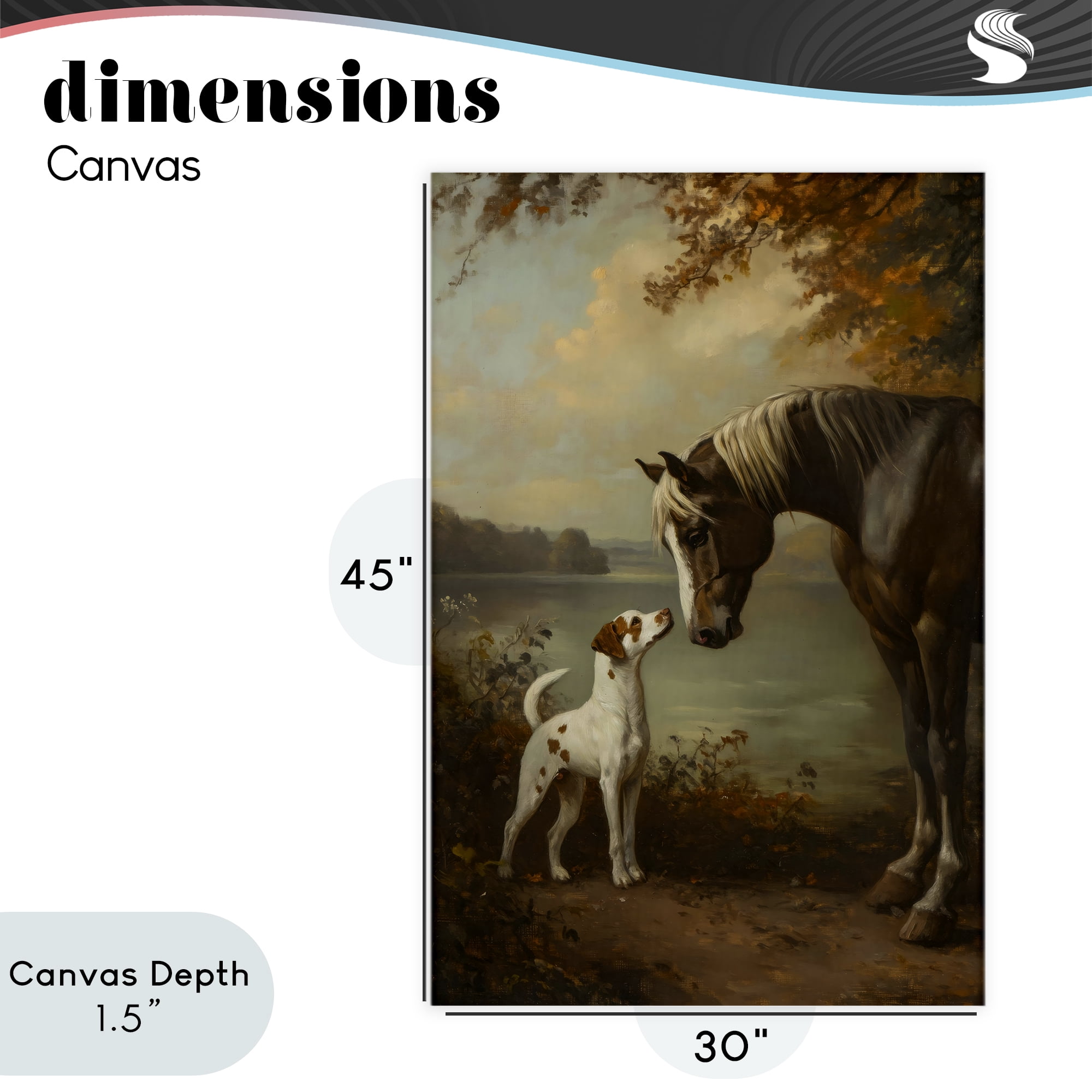 Stupell Industries Autumn Companions Hunting Party Canvas Wall Art, design by Petal Prints Design