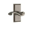 thumbnail image 5 of Grandeur Carprt_Sd_Na_Lh Carre Solid Brass Rose Left Handed Single Dummy Door Lever -, 5 of 6