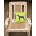 thumbnail image 5 of Carolines Treasures BB3613PW1818 German Pinscher Checkerboard Pink Fabric Decorative Pillow, 5 of 5