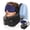 Blue, variant on Travel Pillow For Long Flight Airplanes  Head Strap Combo With 3d Contoured Eye Mask Sleep Neck Car Trip 360° Support Memory Foam Headrest Bobbing Blue