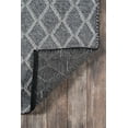 thumbnail image 5 of Momeni Andes Hand Woven Wool and Viscose Charcoal Area Rug 8'9" X 11'9", 5 of 5