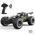 thumbnail image 1 of Voiture Télécommandée Camion Télécommandé Convient aux Garçons Filles Voiture Jouet Cadeau pour Enfants Vert, 1 of 2