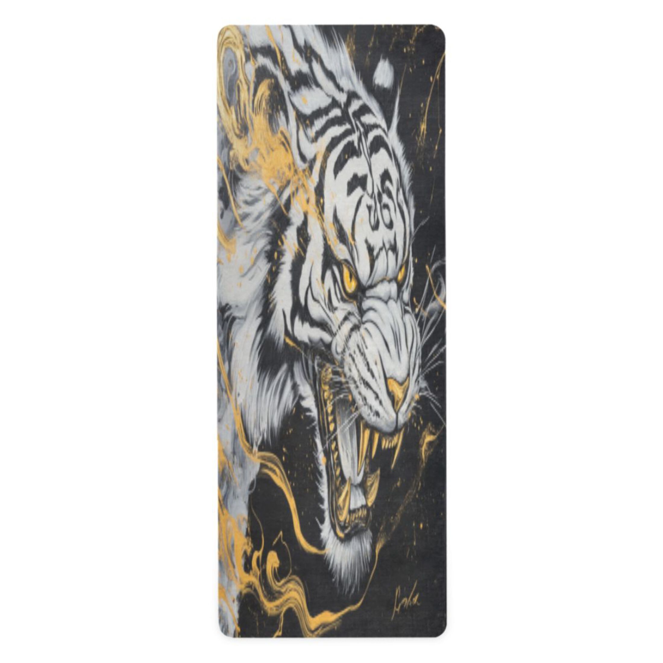 BZSMCE Yoga Mat Women Fitness Mat Fury Of The Tiger Pattern