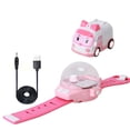 thumbnail image 2 of Dibujos Animados Rc Race Car Radio Reloj Control Remoto Coches Usb Recargable Rc Racing Toy Rc Kit Para Niños Reloj De Pulsera Ajustable Control Remoto Vehículos De Juguete seitruly FN003474-01, 2 of 5