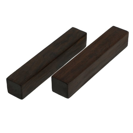 YOSADIER 2Pcs Calligraphy Paperweight Dark Red Rectangular Simple and Elegant Design Office Use