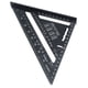 thumbnail image 1 of Regla Triangular, Escuadra De Carpintero Resistente A La Corrosión Buena Dureza Escala Transparente aleación De Aluminio Para Medir, 1 of 7
