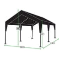 thumbnail image 2 of 10ft x 20ft Garden Shade King Canopy, 2 of 7