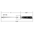 thumbnail image 3 of Ergo Chef Pro Series 9” Sharpening Steel, Magnetized, Honing Steel, Pakkawood Handle, 3 of 7
